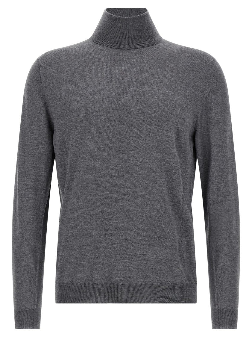 Zanone Lightweight Grey Flexwool Sweater