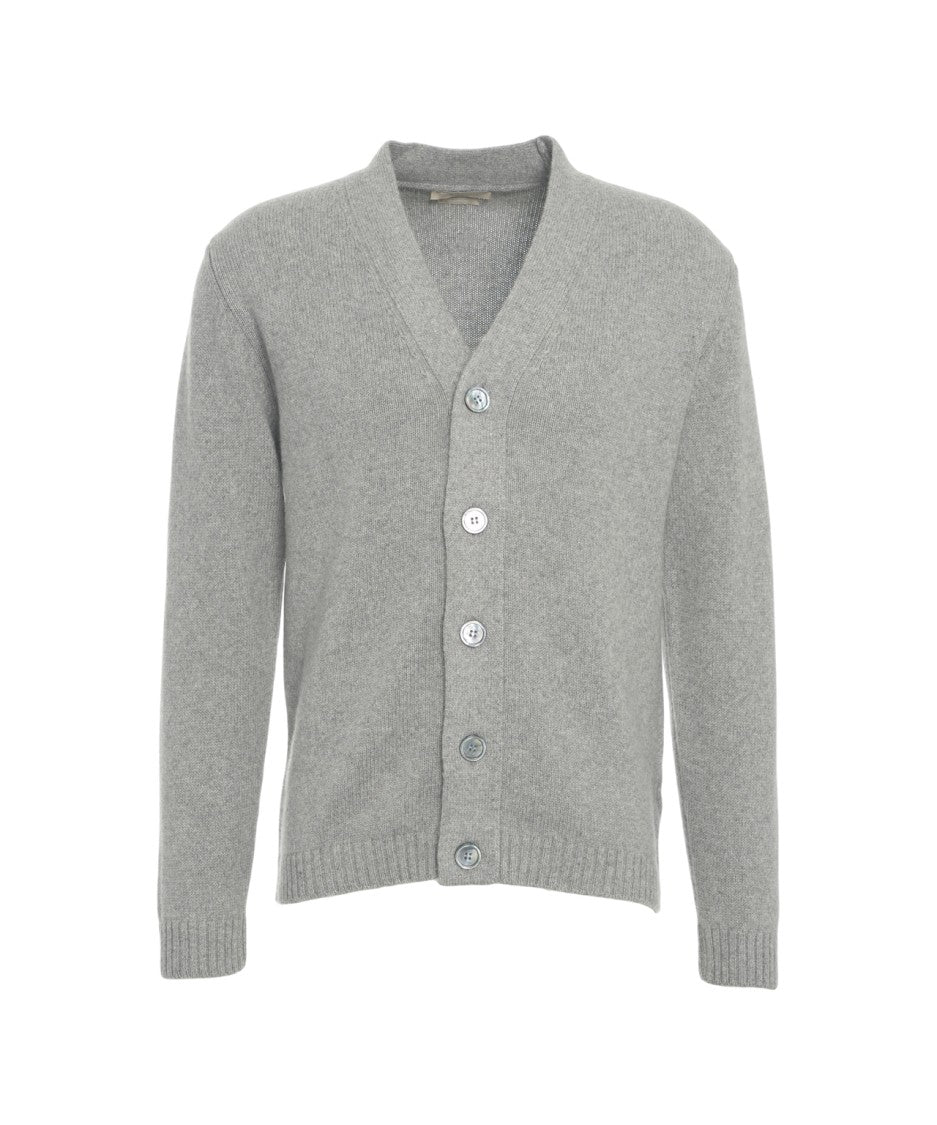 Daniele Fiesoli Classic V-Neck Cashmere Cardigan