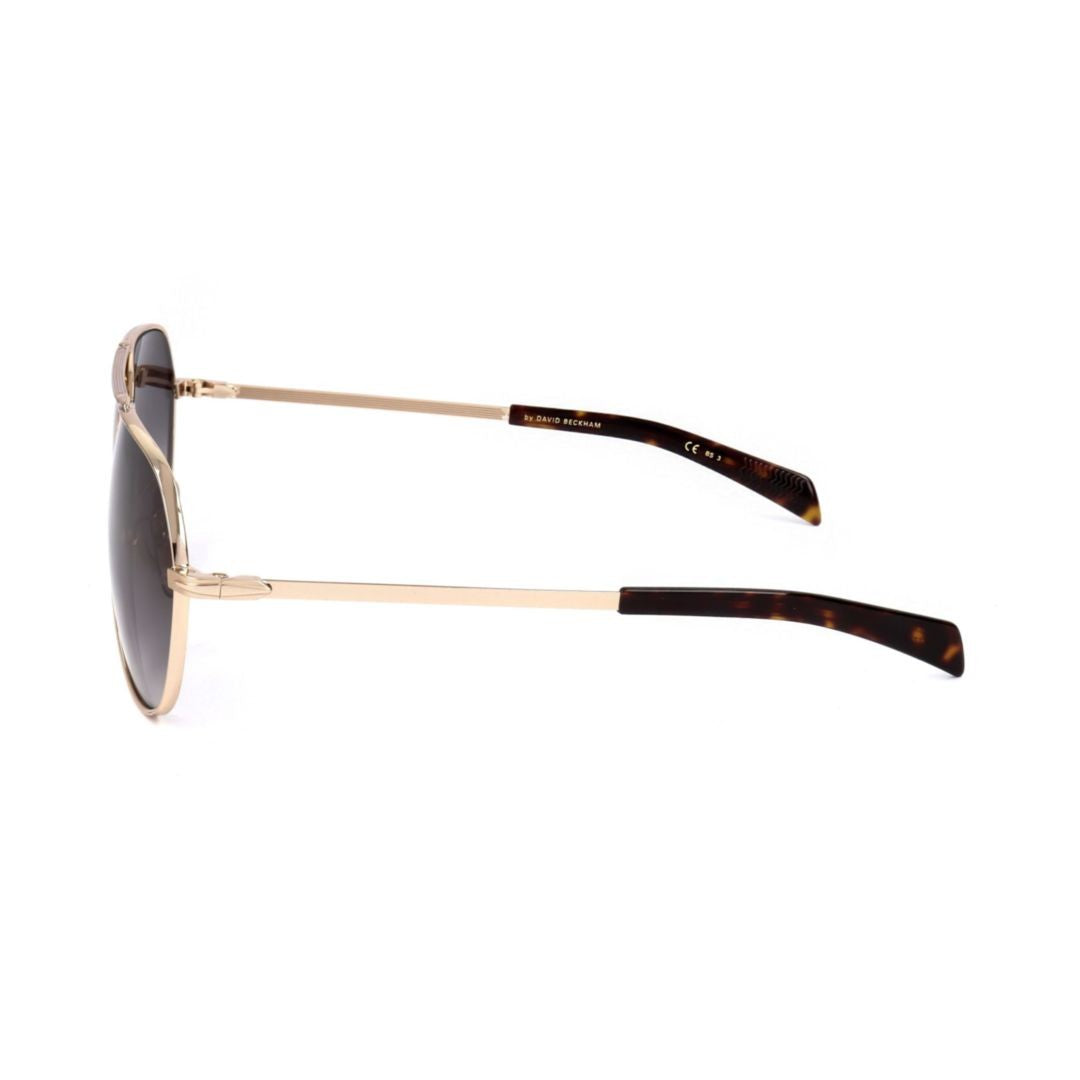 David Beckham Db 7031/S Gold-Tone Aviator Sunglasses