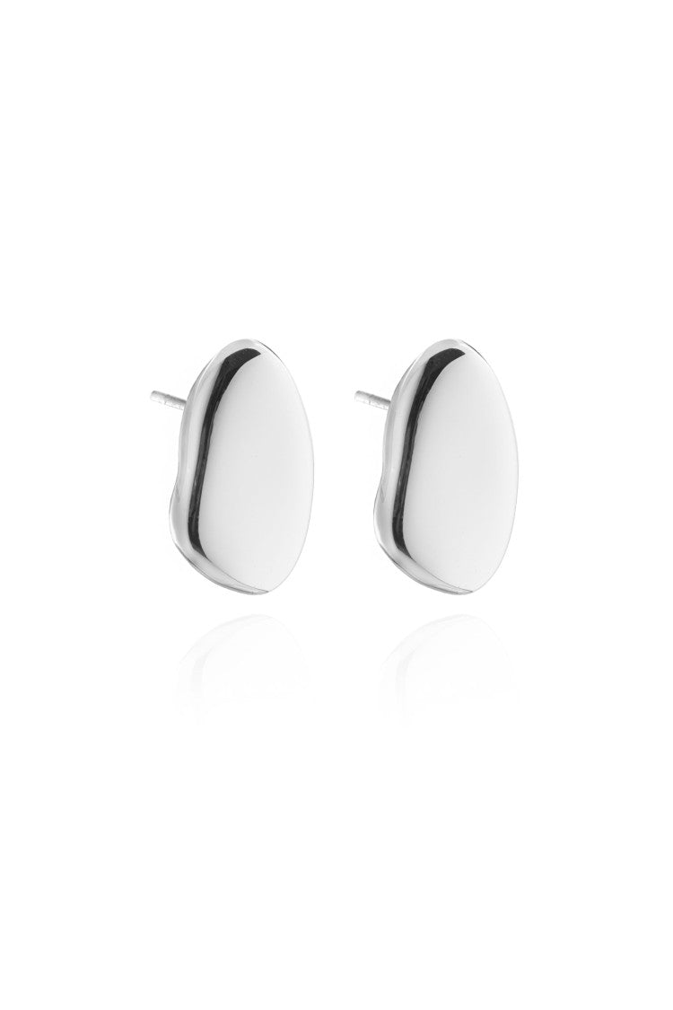 Federica Tosi  Lobo New Stone 925 Silver Plated Bronze Metal Earrings