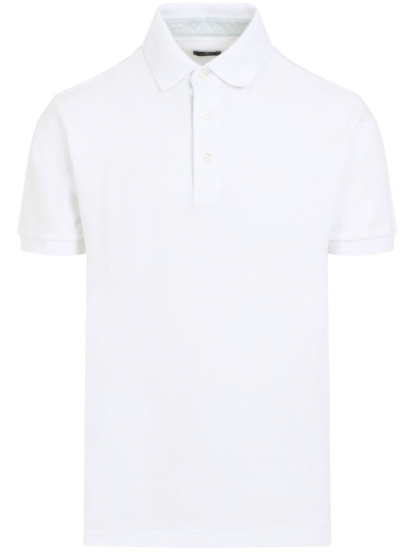 Etro Roma Regular Fit Cotton Logo Polo