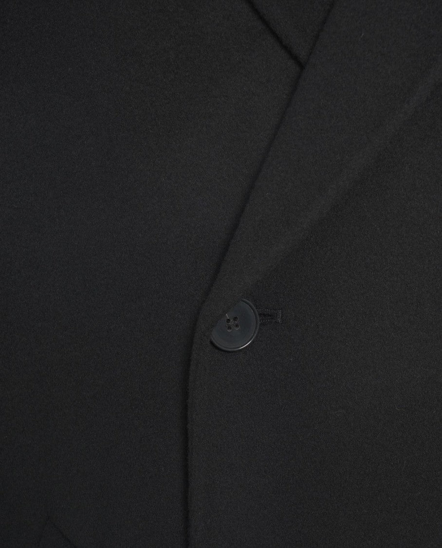 Amaranto Oversized Double-Breasted Wool-Cashmere Blend Coat