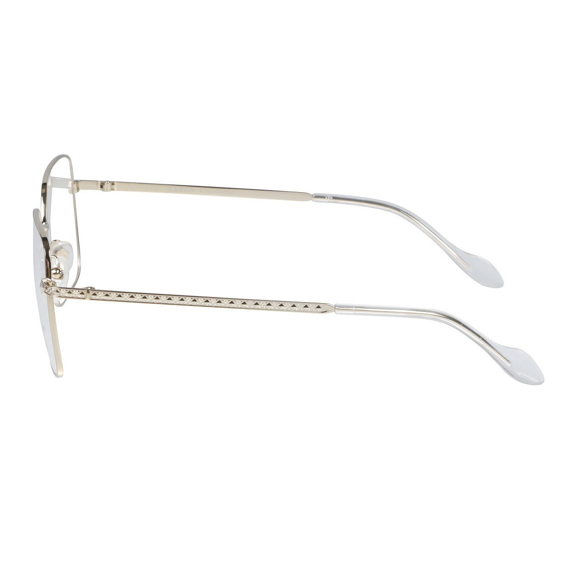 Kador Irys-V Gold Metallic Frame Oversized Square Sunglasses