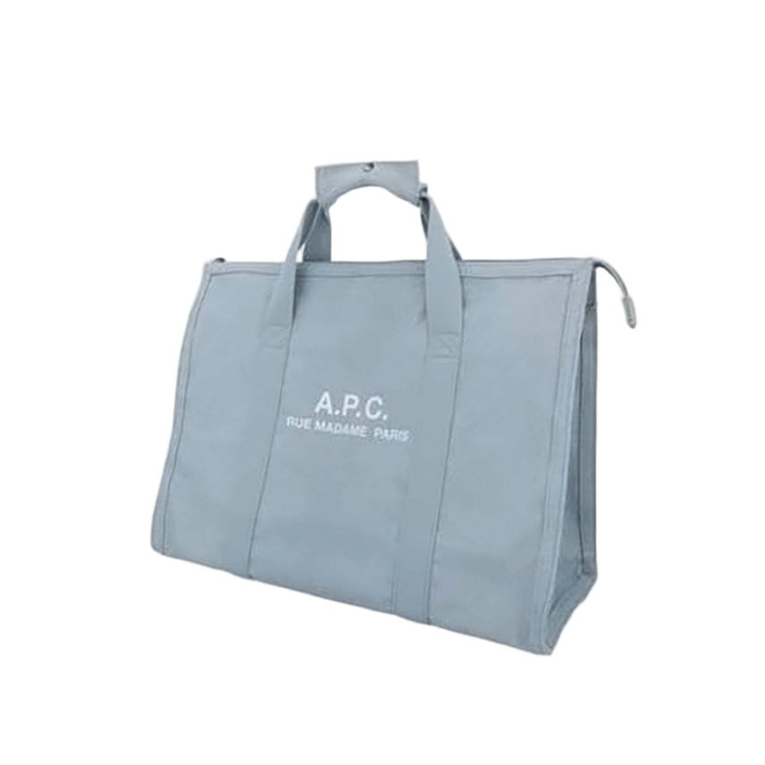 A.P.C. Structured Blue Tote Bag