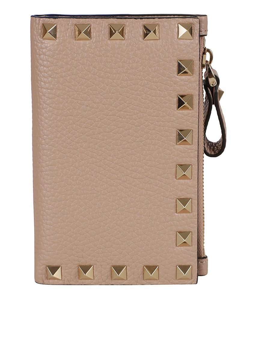 Valentino Garavani Textured Calf Leather Wallet