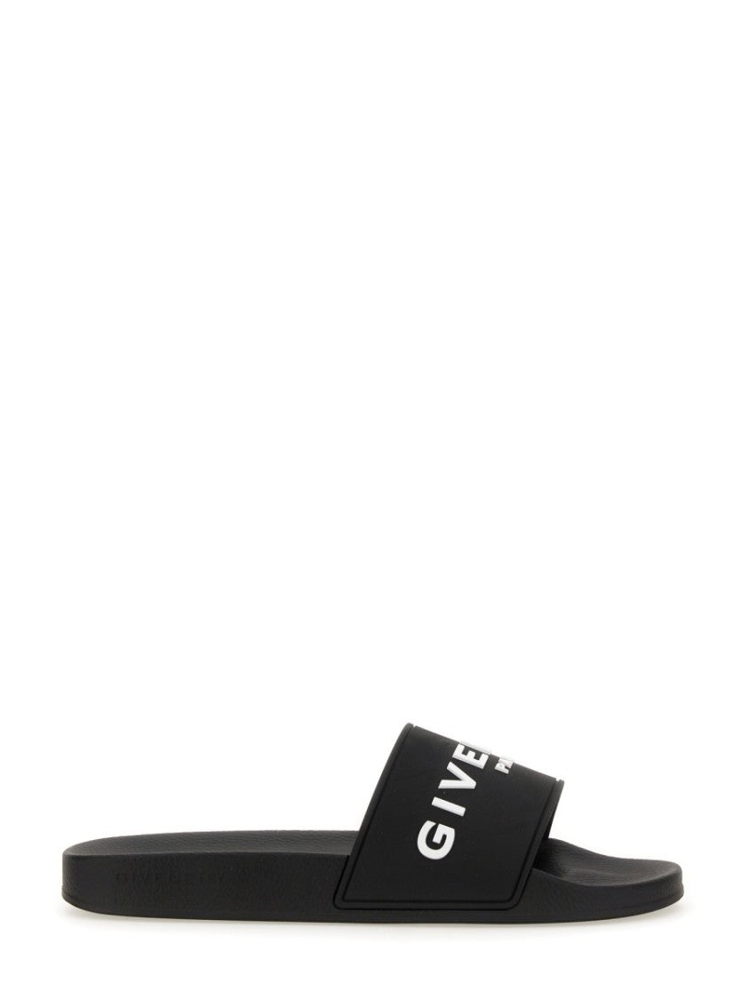 Givenchy Con Logo Sandal Slide