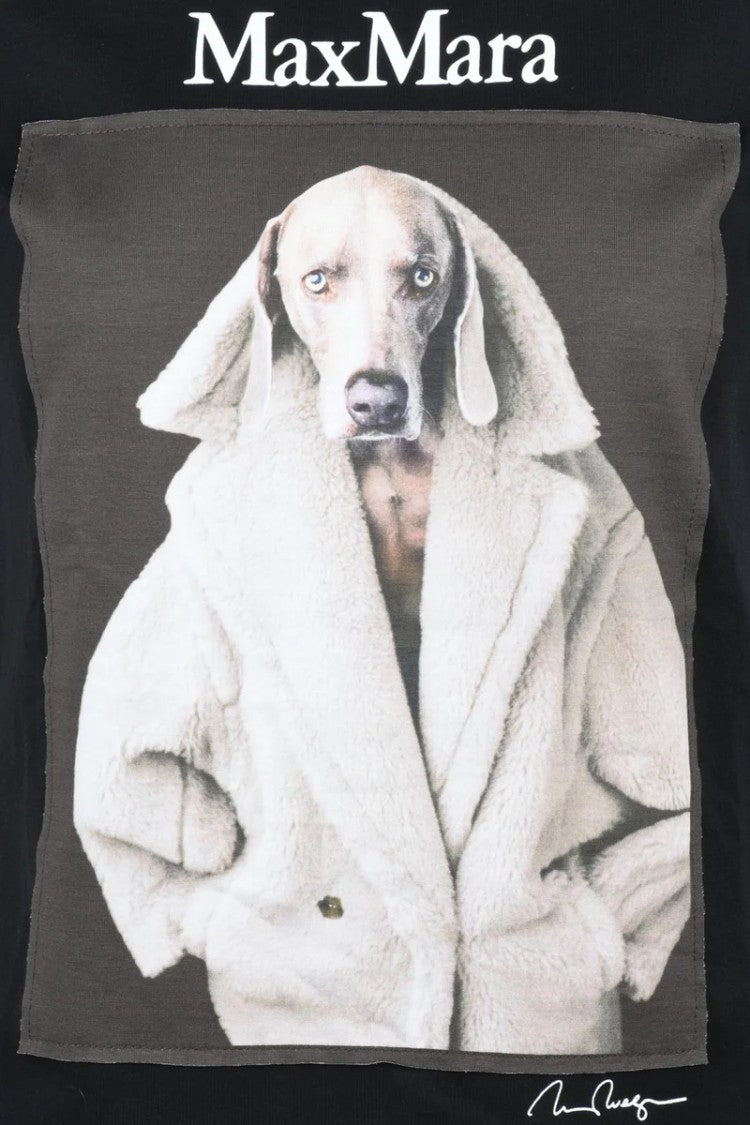Max Mara Cotton T-Shirt - Black