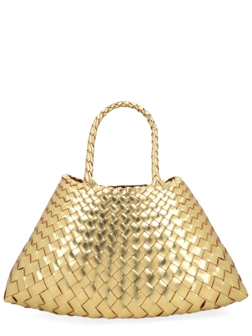 Dragon Diffusion Santa Croce Woven Leather Handbag