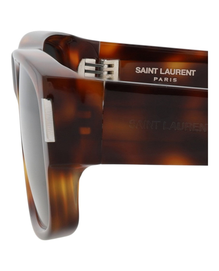 Saint Laurent Square-Frame Recycled Acetate Sunglasses