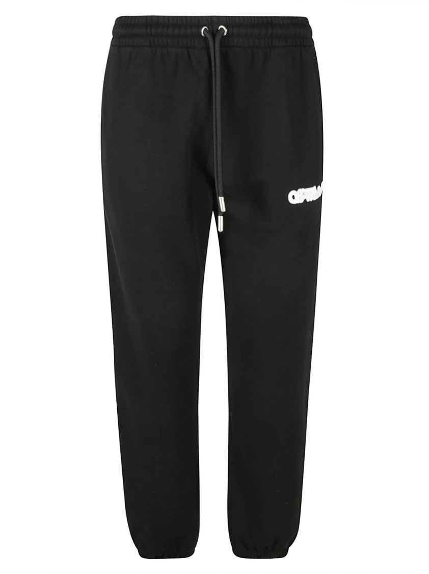 Off-White Relaxed Fit Black Trousers