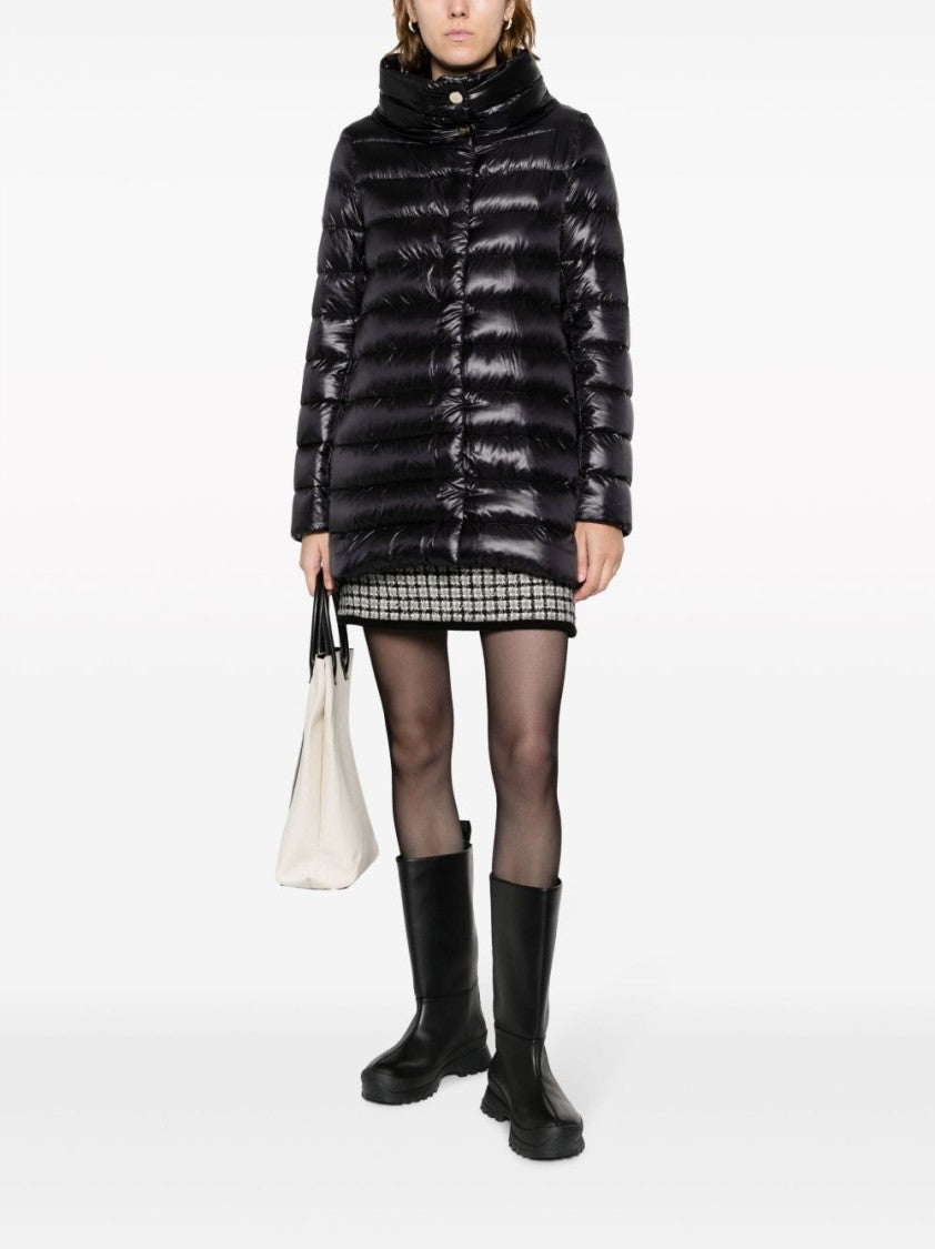 Herno Trapeze-Structured Goose Down Jacket With Silky Finish