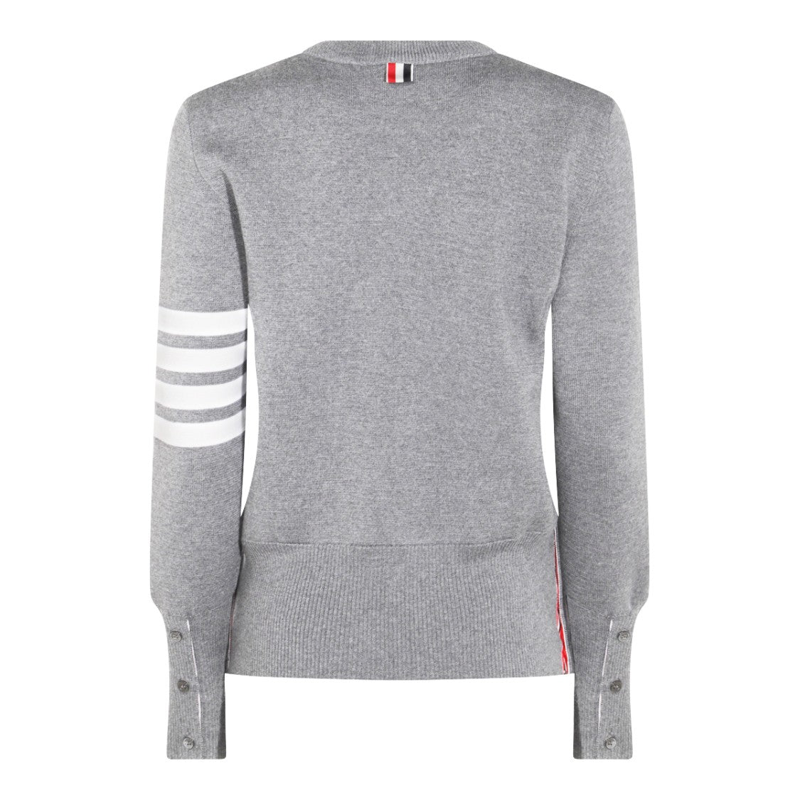 Thom Browne Dark Grey Wool Knitwear
