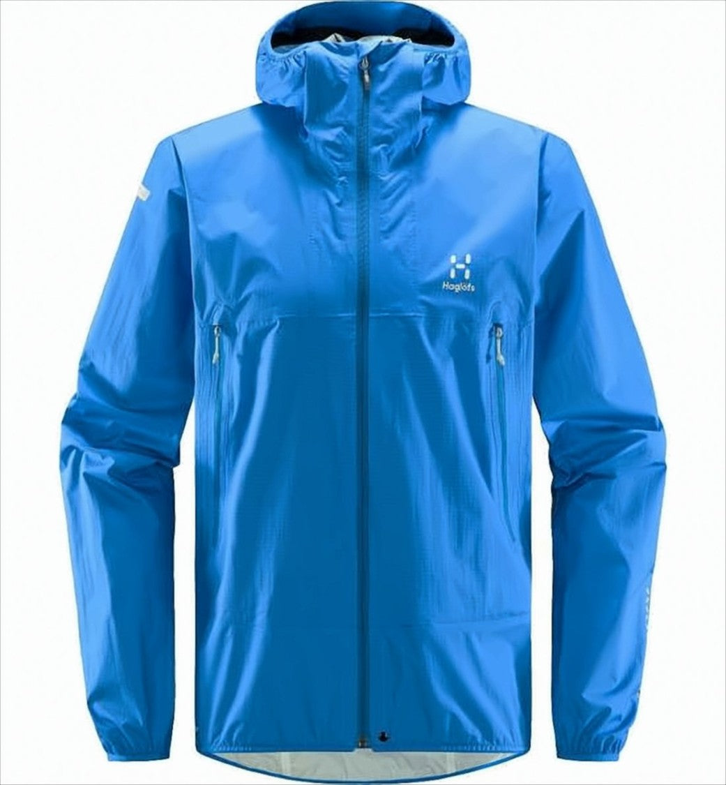 Haglöfs Streamlined Front-Zip Lightweight Jacket With Attached Hood