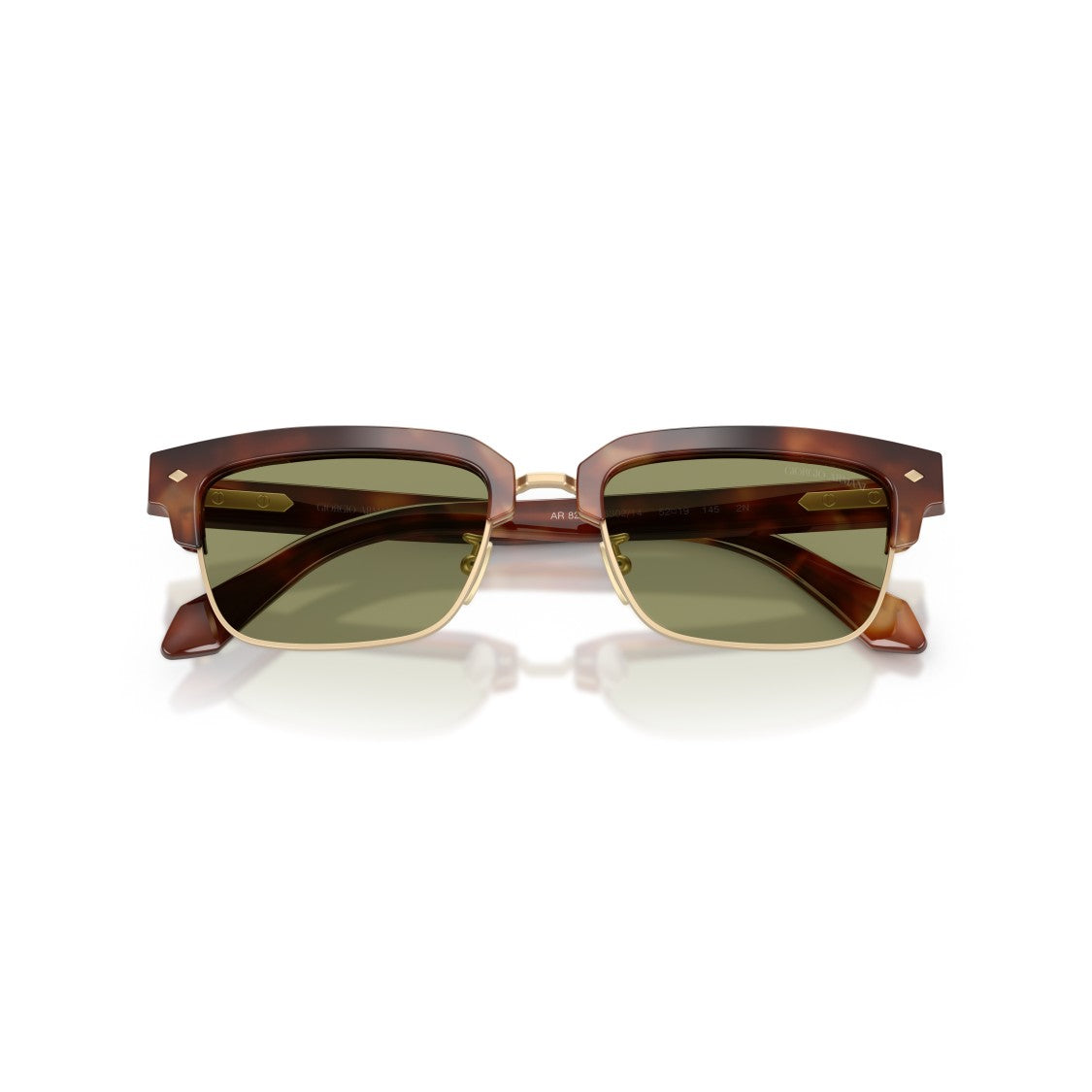 Giorgio Armani 0Ar8243 Tortoiseshell Acetate Sunglasses With Gold-Tone Frame