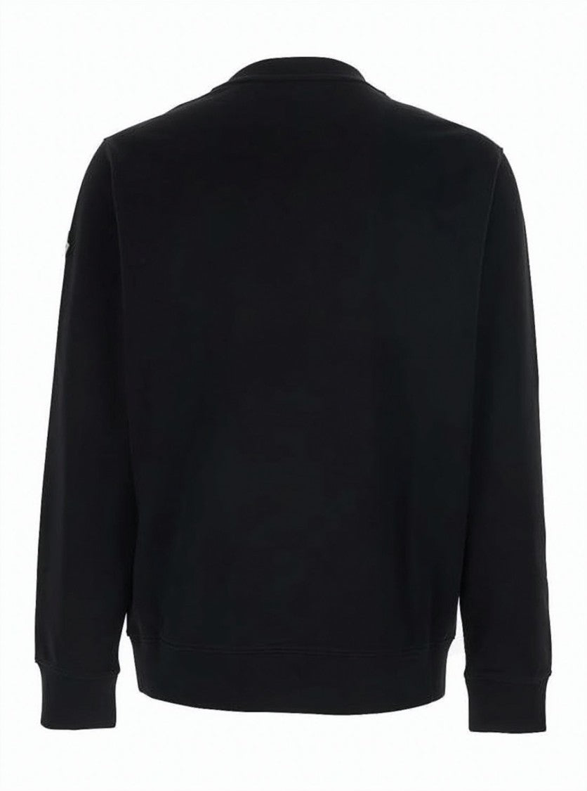 Moncler Classic Black Long-Sleeve Sweatshirt