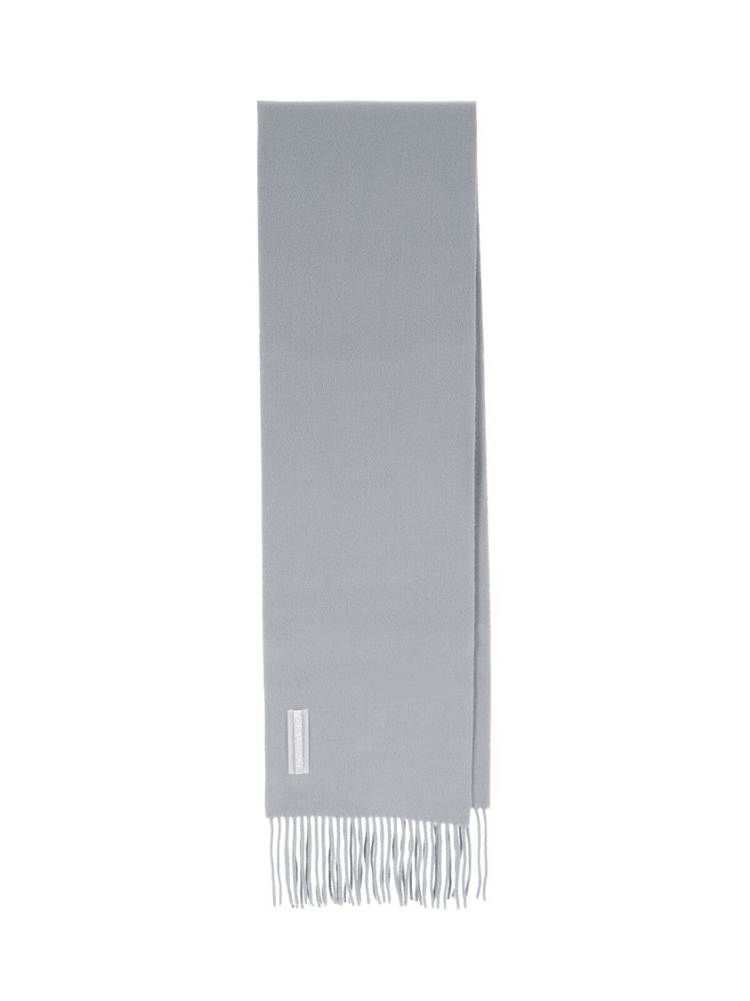 Our Legacy Azzurra Estate Fringed Wool Scarf