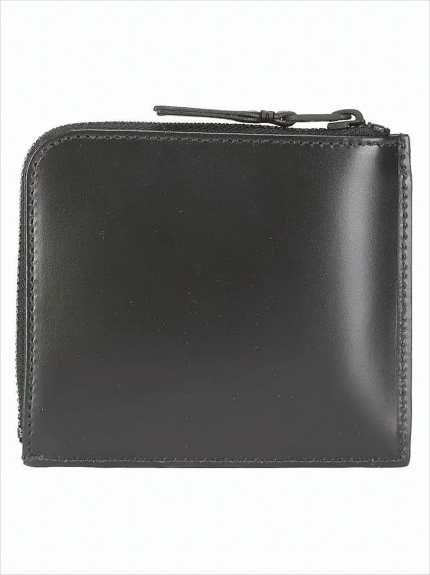 Comme Des Garçons Smooth Leather Zip-Around Card Wallet