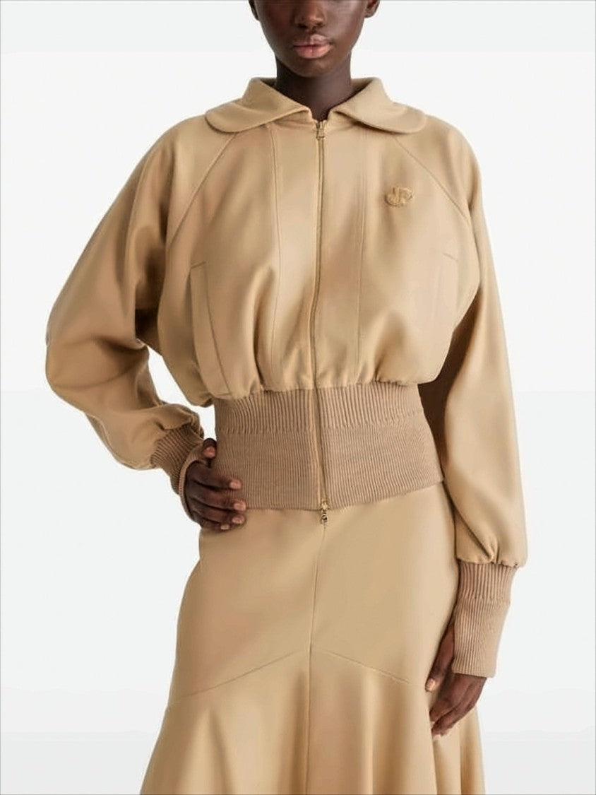 Patou Cropped Brown Jacket