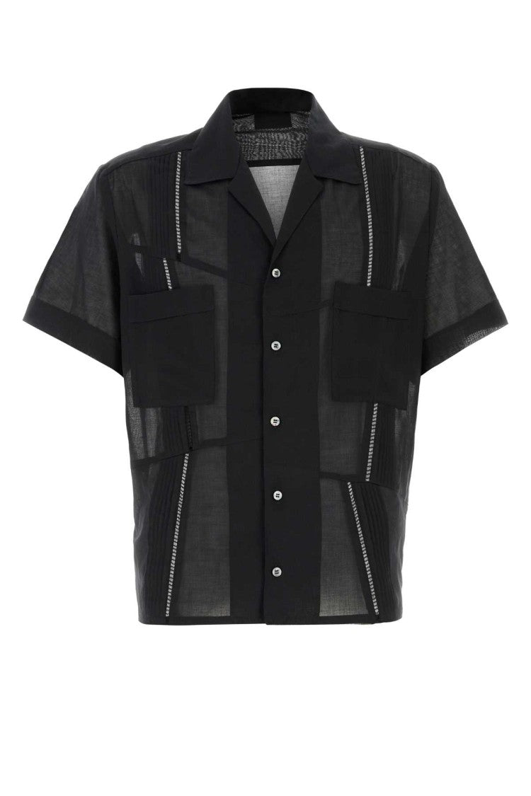 Magliano Black Cotton Broken Shirt