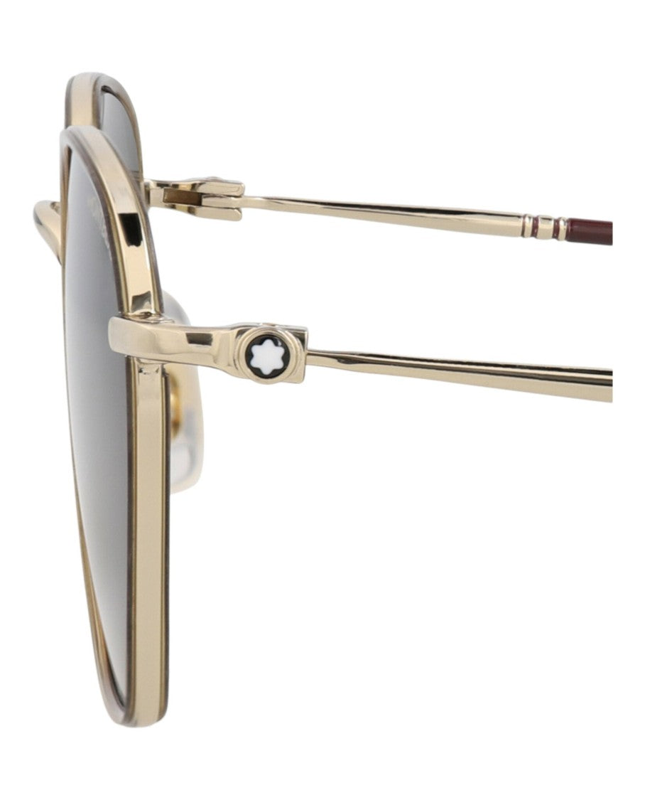 Montblanc Square-Frame Acetate Sunglasses