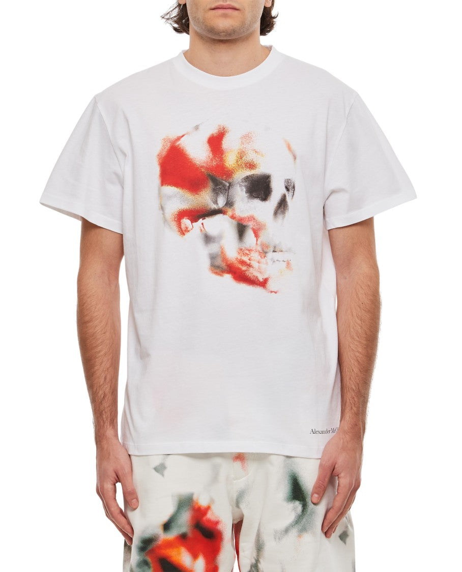 Alexander Mcqueen Skull Print T-Shirt