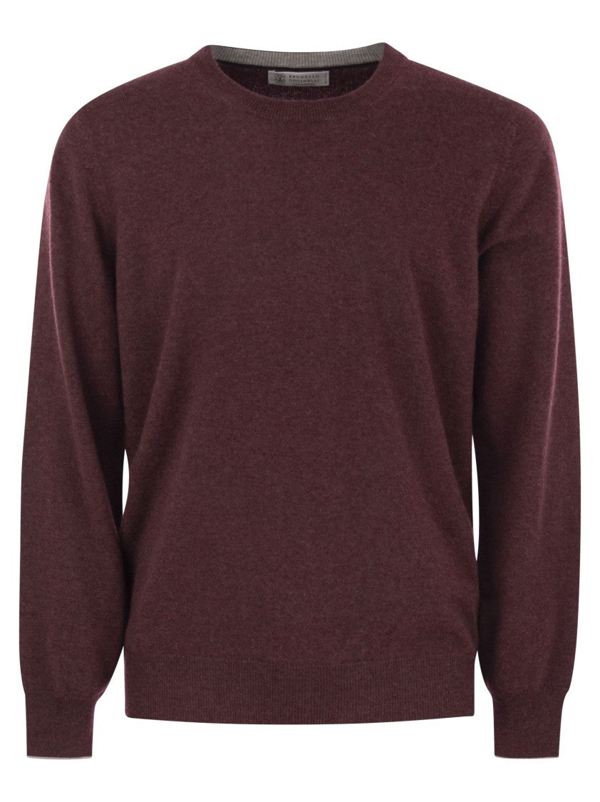 Brunello Cucinelli Pure Cashmere Crew-Neck Sweater