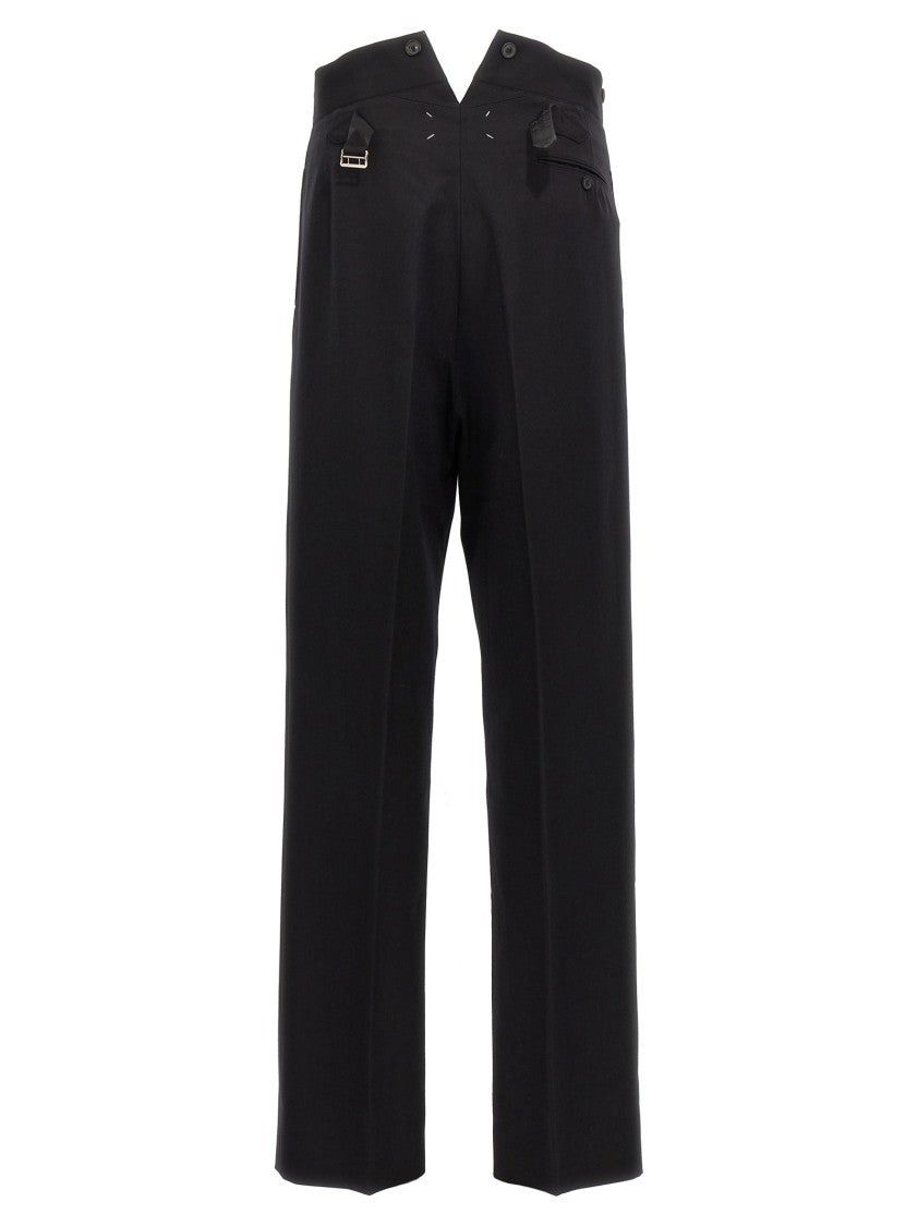 Maison Margiela Strap Wool Pants