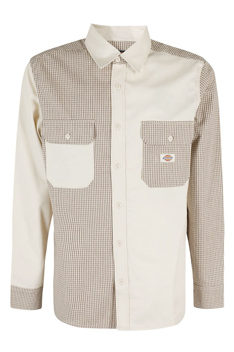 Dickies Checkered Cotton Miltomvale  Shirt With Classic Collar