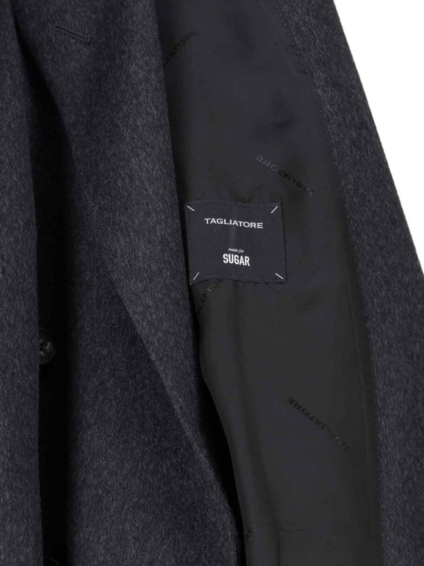 Tagliatore Tailored Minimalist Jacket With Classic Lapels