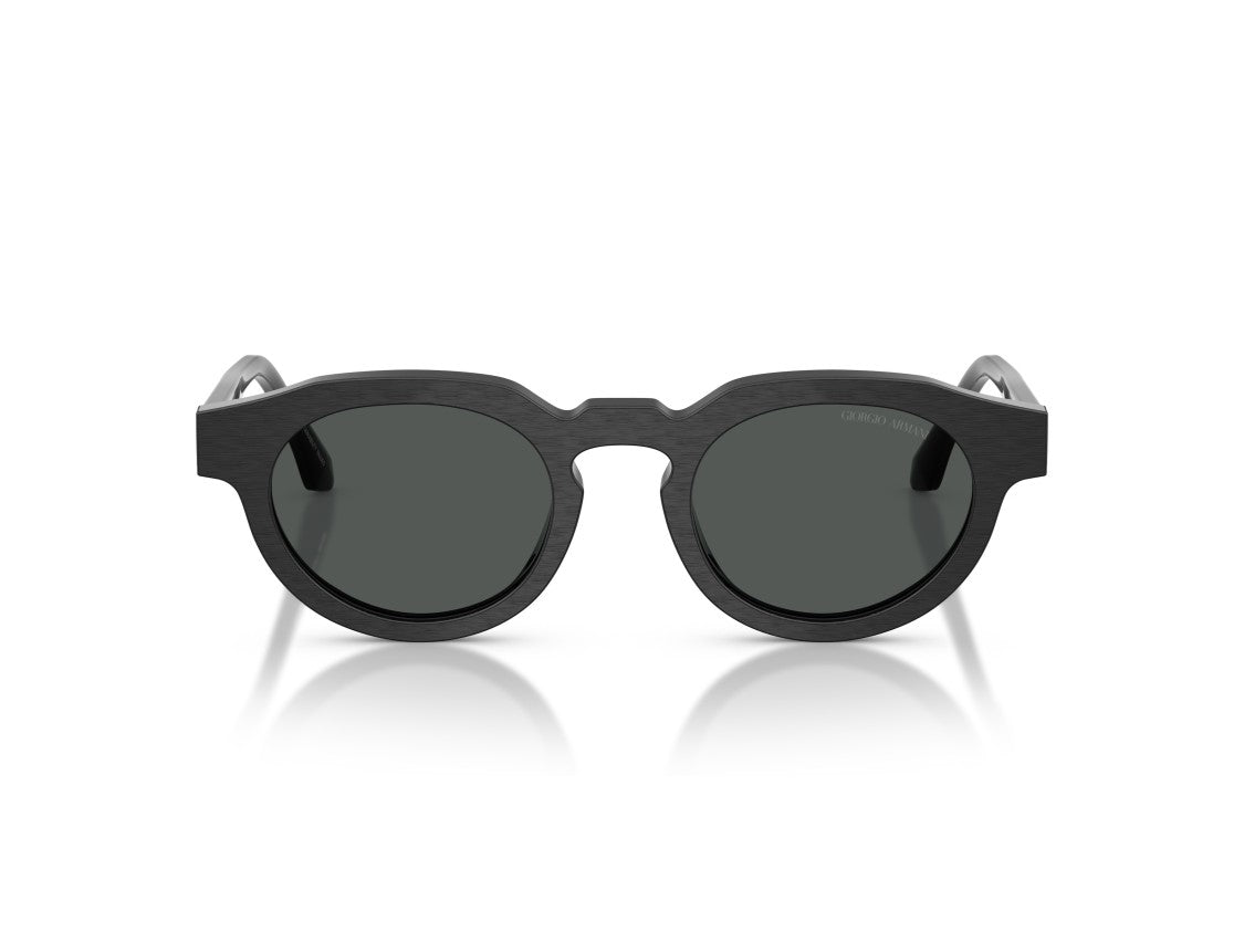 Giorgio Armani Gold 0Ar8255u Acetate Geometric Round Sunglasses