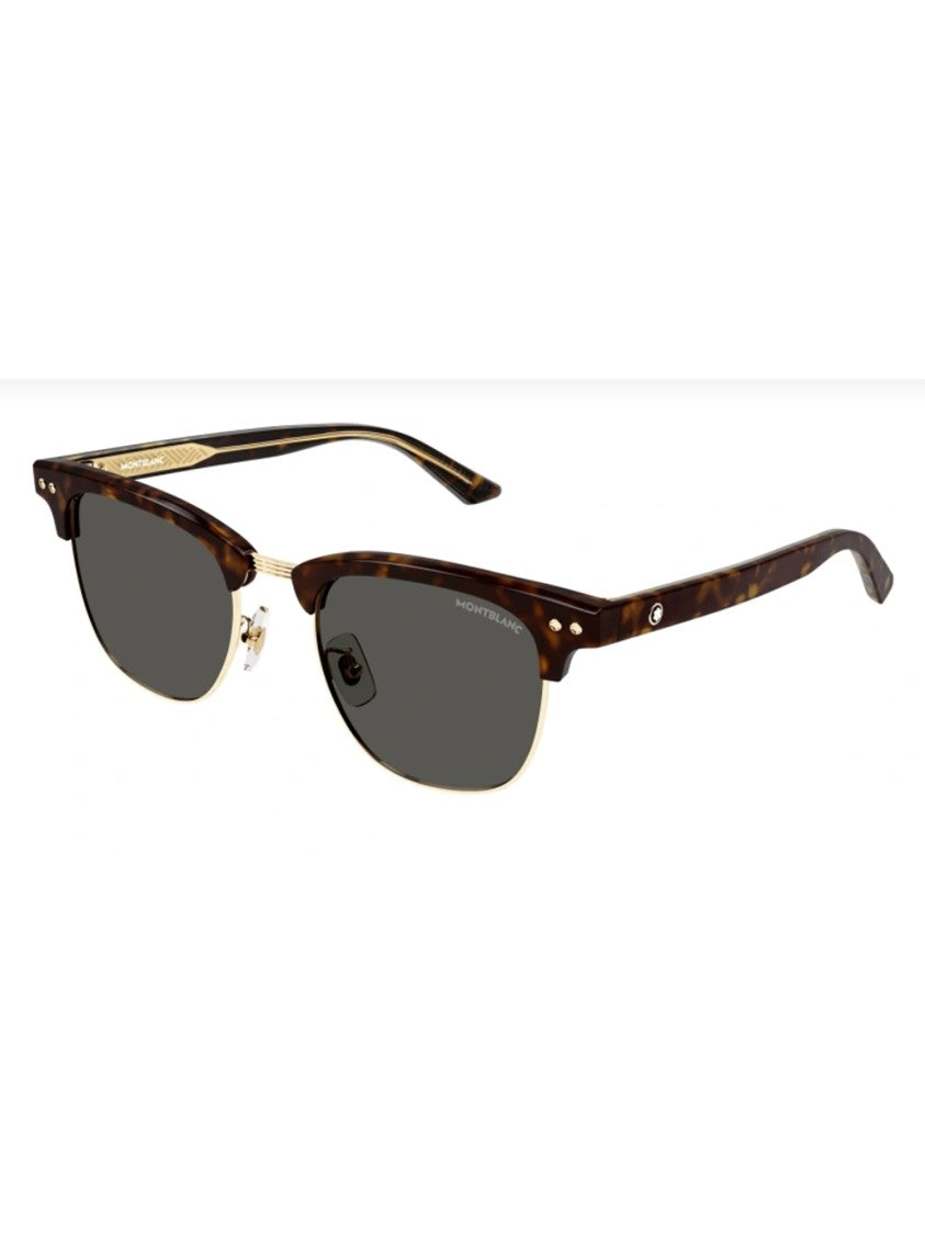 Montblanc Tortoiseshell Mb0382s Cat-Eye Acetate Sunglasses
