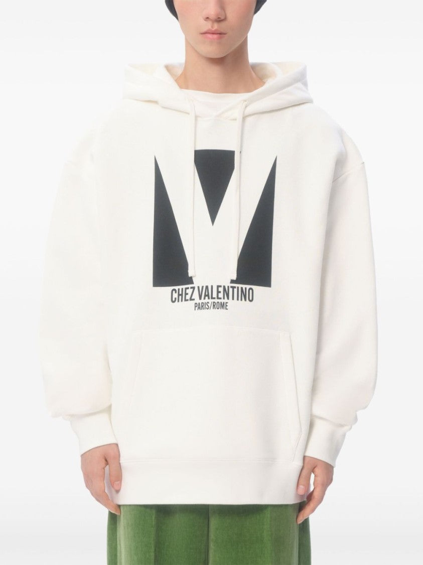 Valentino Slouchy Cotton Sweatshirt