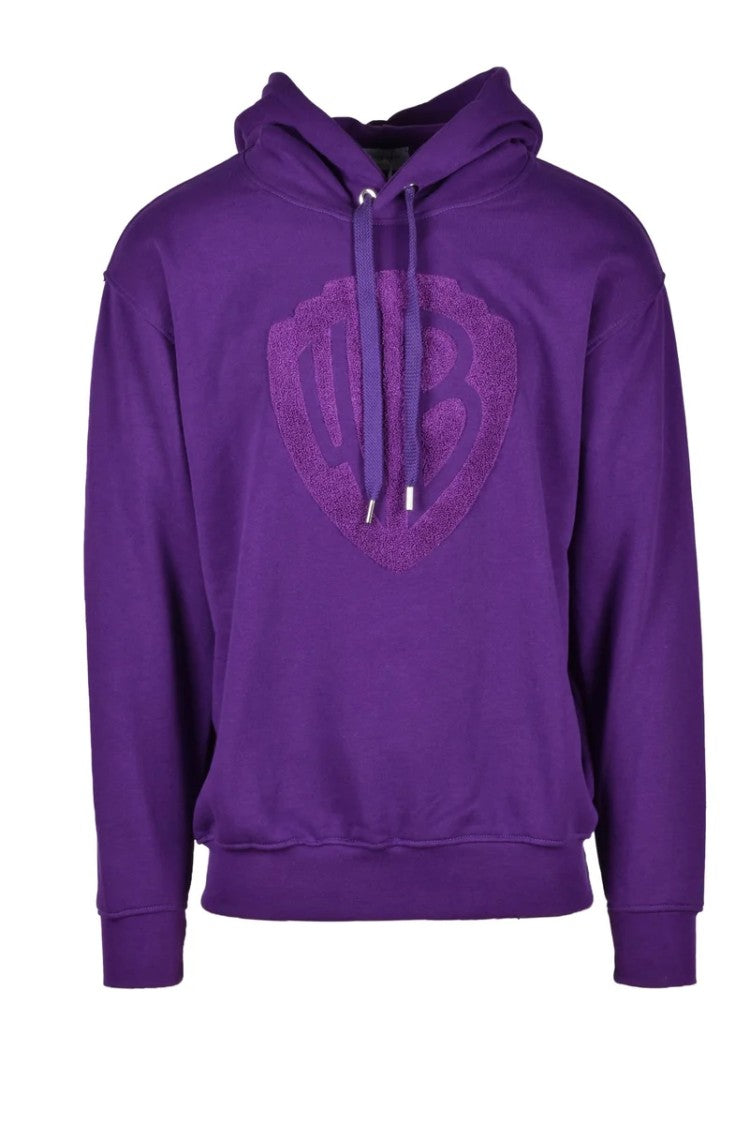 Family First Cotton Sweatshirt - Purple