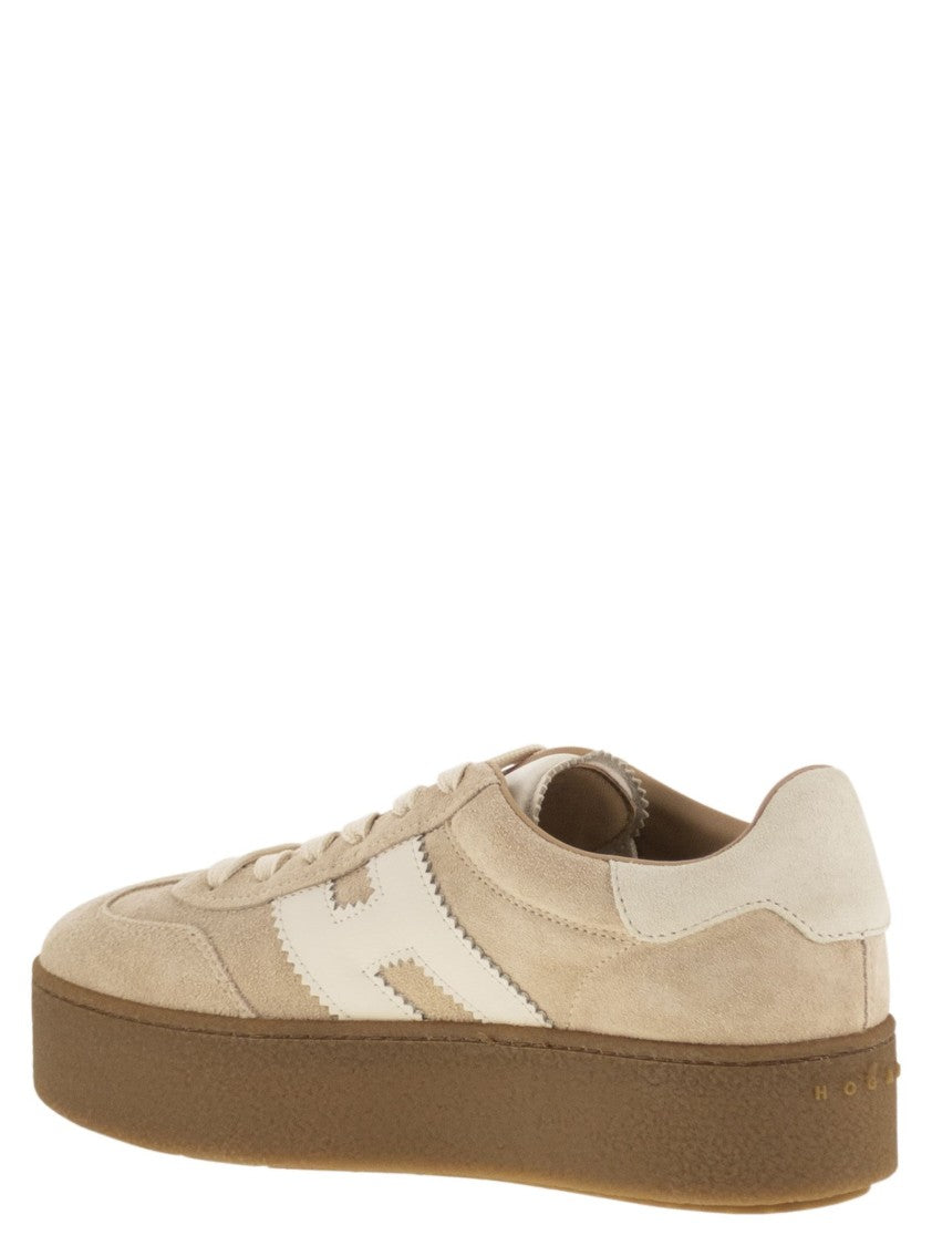 Hogan Cool - Suede Trainers With Thick Soles