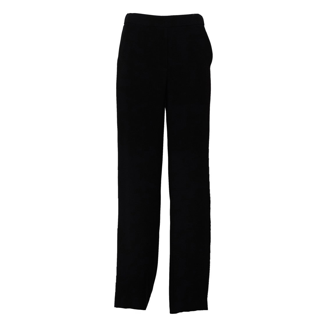 Parosh Cady Elastic Mid-Rise Soft-Leg Polyester Pants
