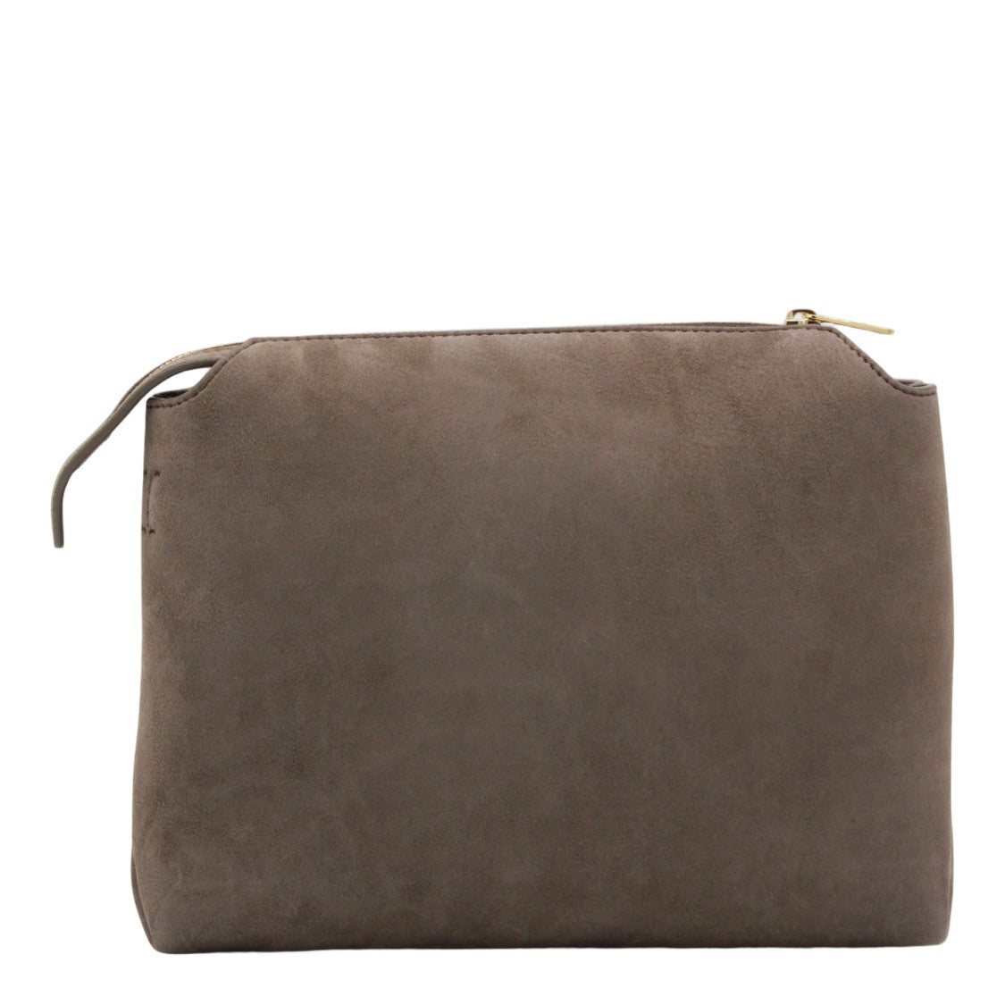 Khaite Soft Suede Mini Bag With Gold-Tone Accents
