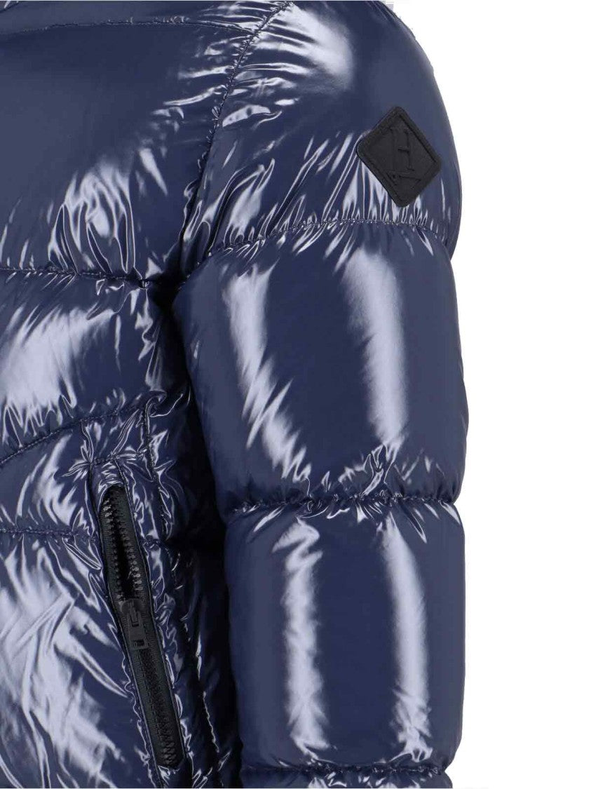 Herno Structured Black Jacket With Timeless Design