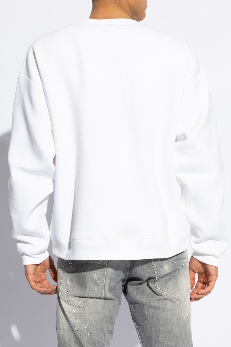 Dsquared2 Crewneck Sweatshirt With Stylized Logo
