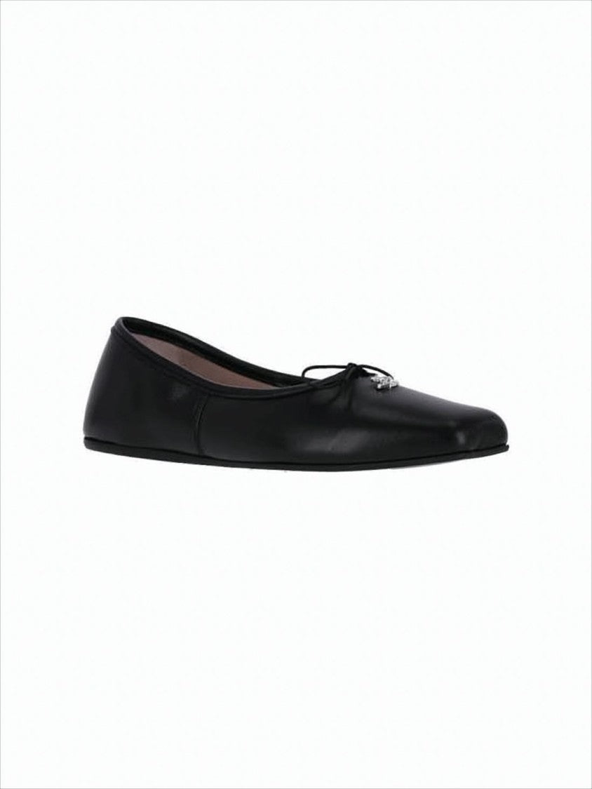 Vivienne Westwood Nappa Leather Flats With Rounded Toe