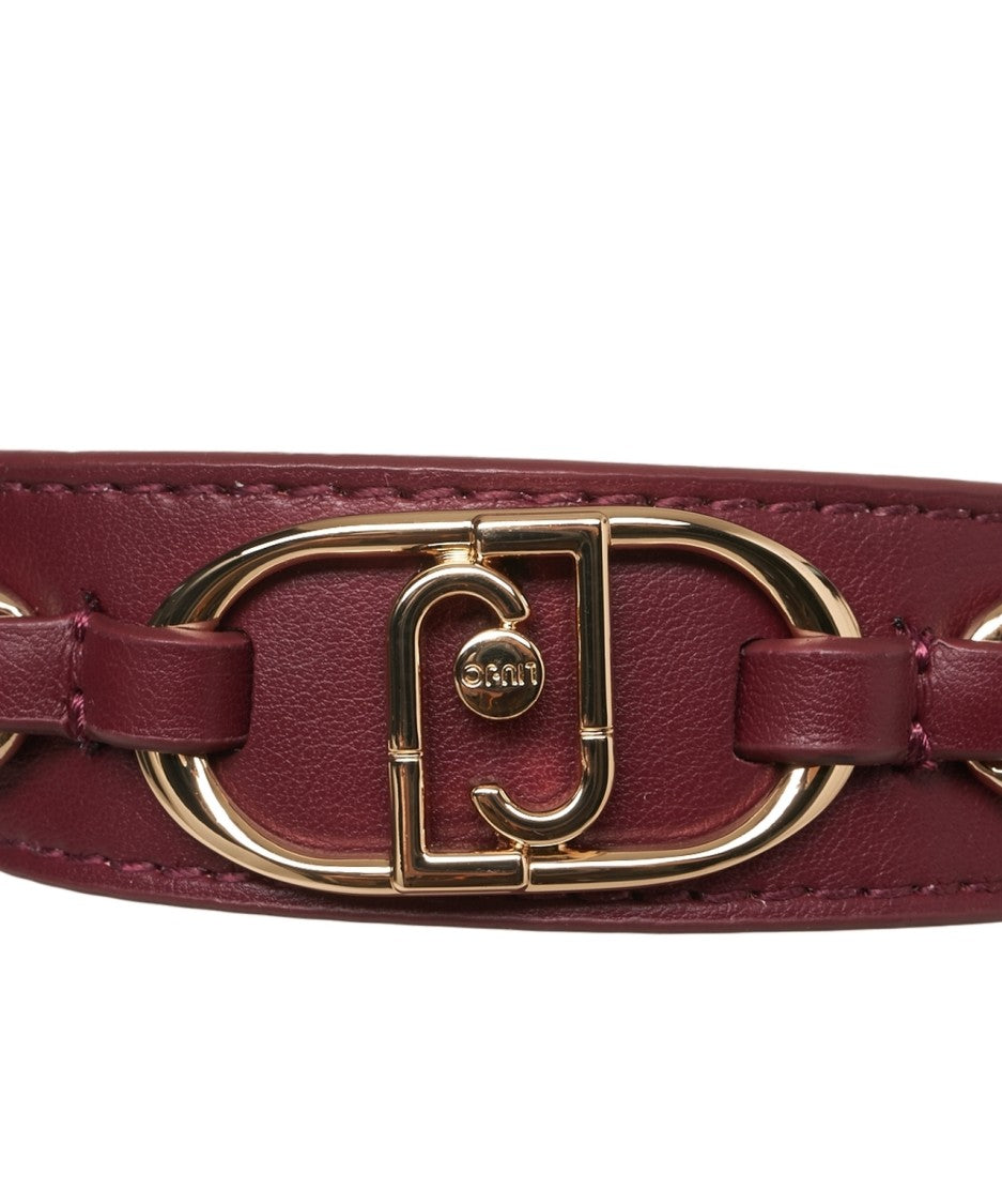 Liu Jo Crescent-Shaped Handbag With Chain Shoulder Strap