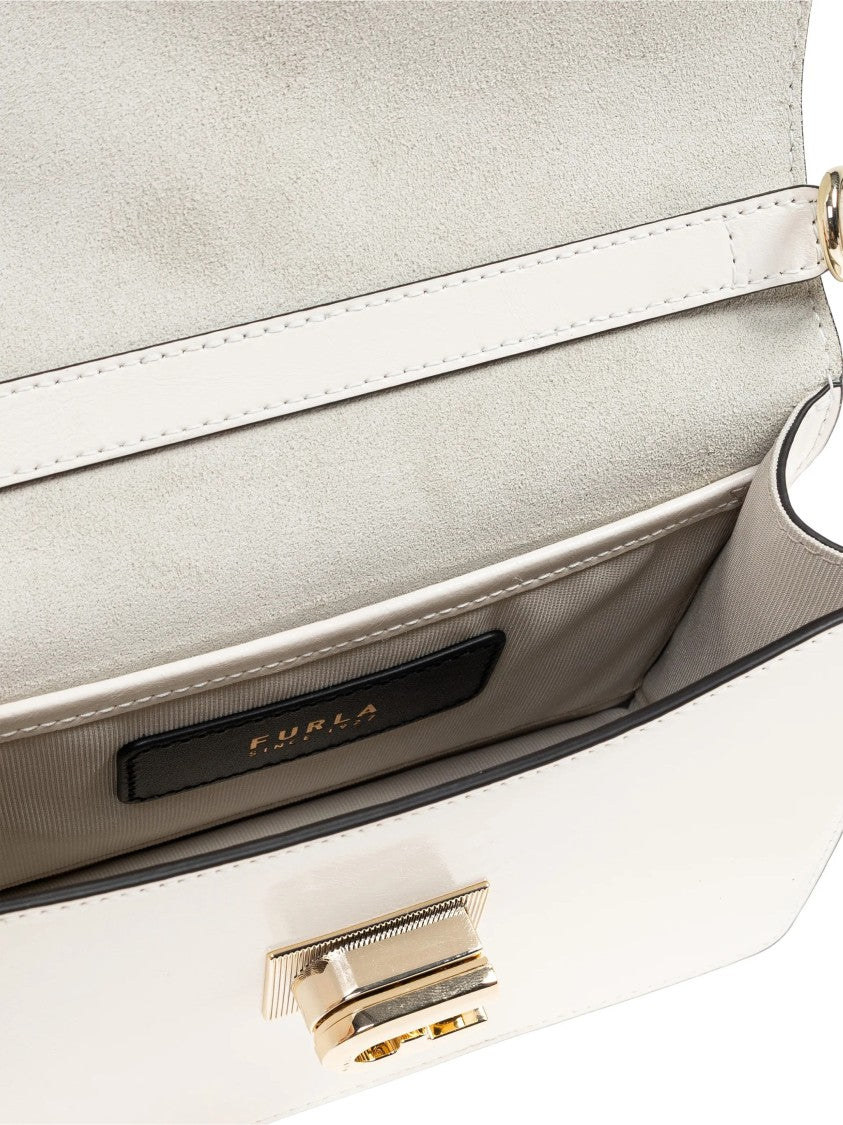 Furla 1927 Mini Leather Rectangular Shoulder Bag