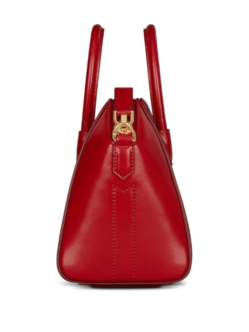 Givenchy Red Trapezoidal Gold Hardware Handbag