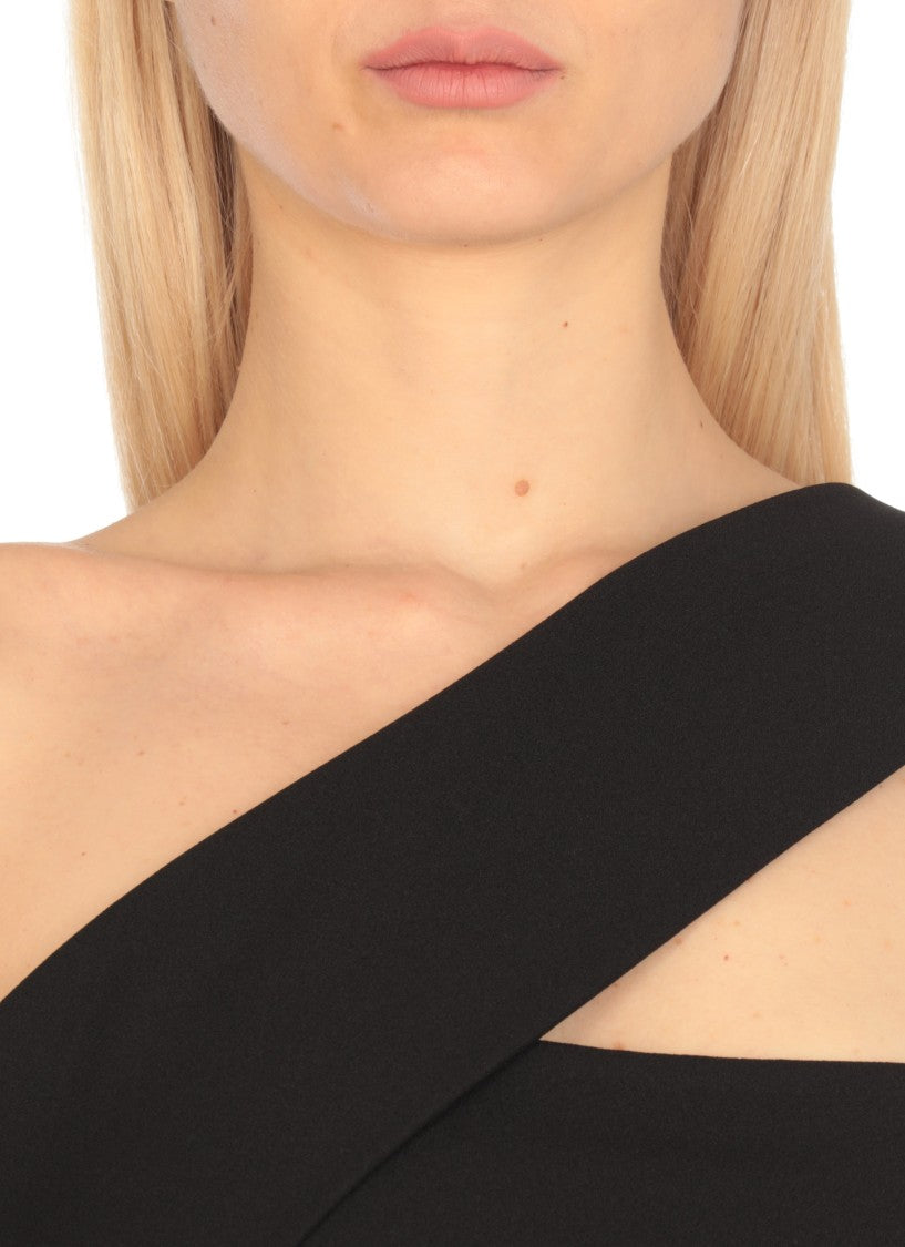 Solace London Black Lois Maxi Dress