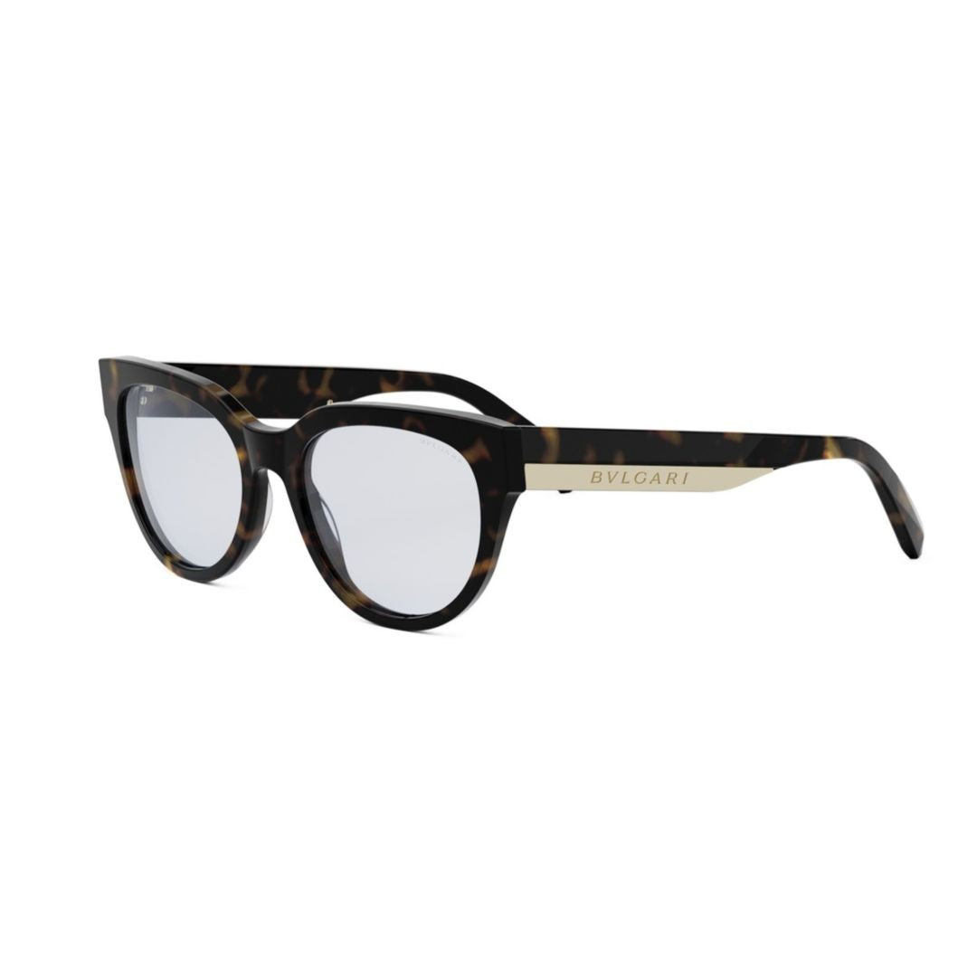 Bulgari Bv50031i Bold Tortoiseshell Cat-Eye Sunglasses