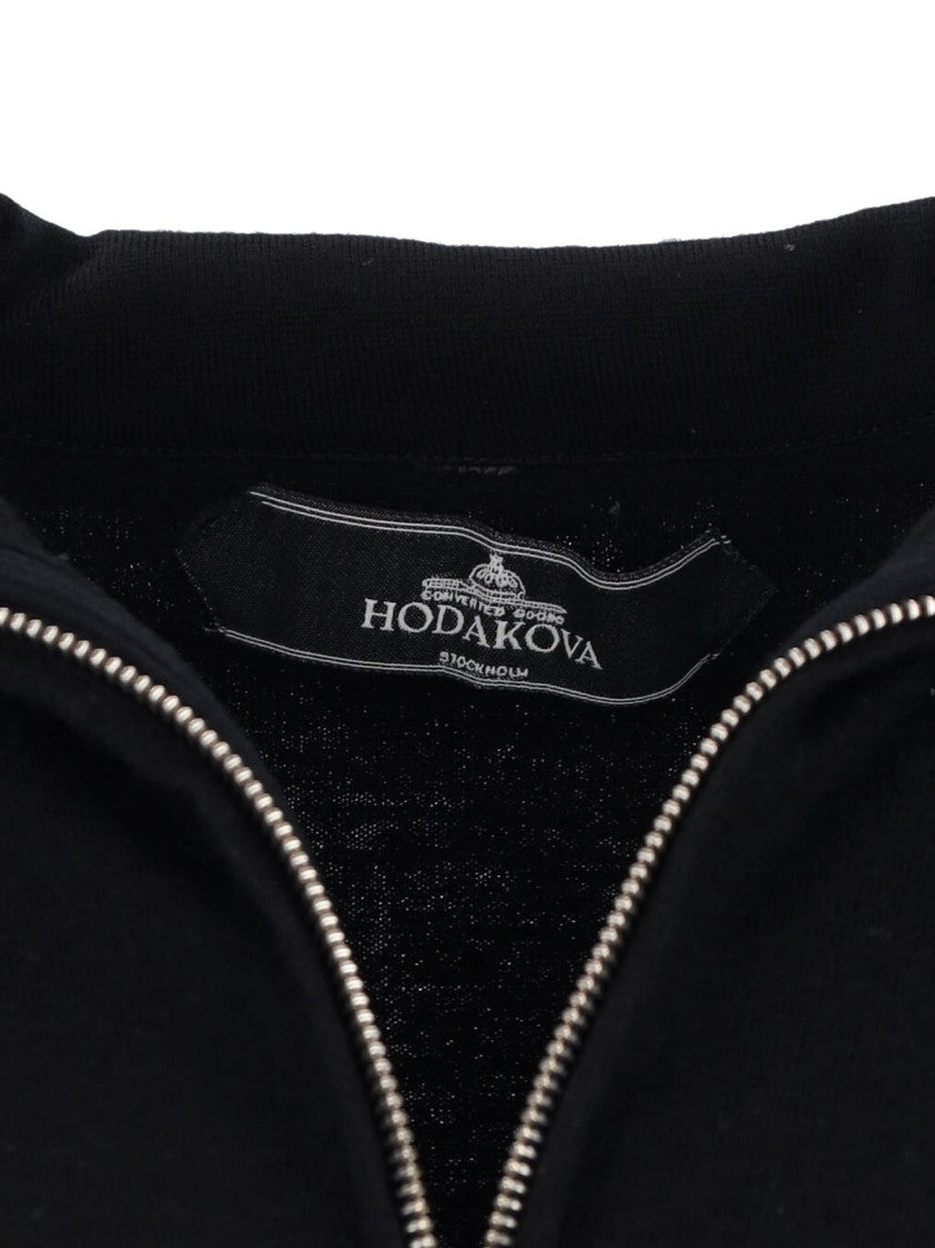Hodakova Zip Turtleneck Sweater – Black