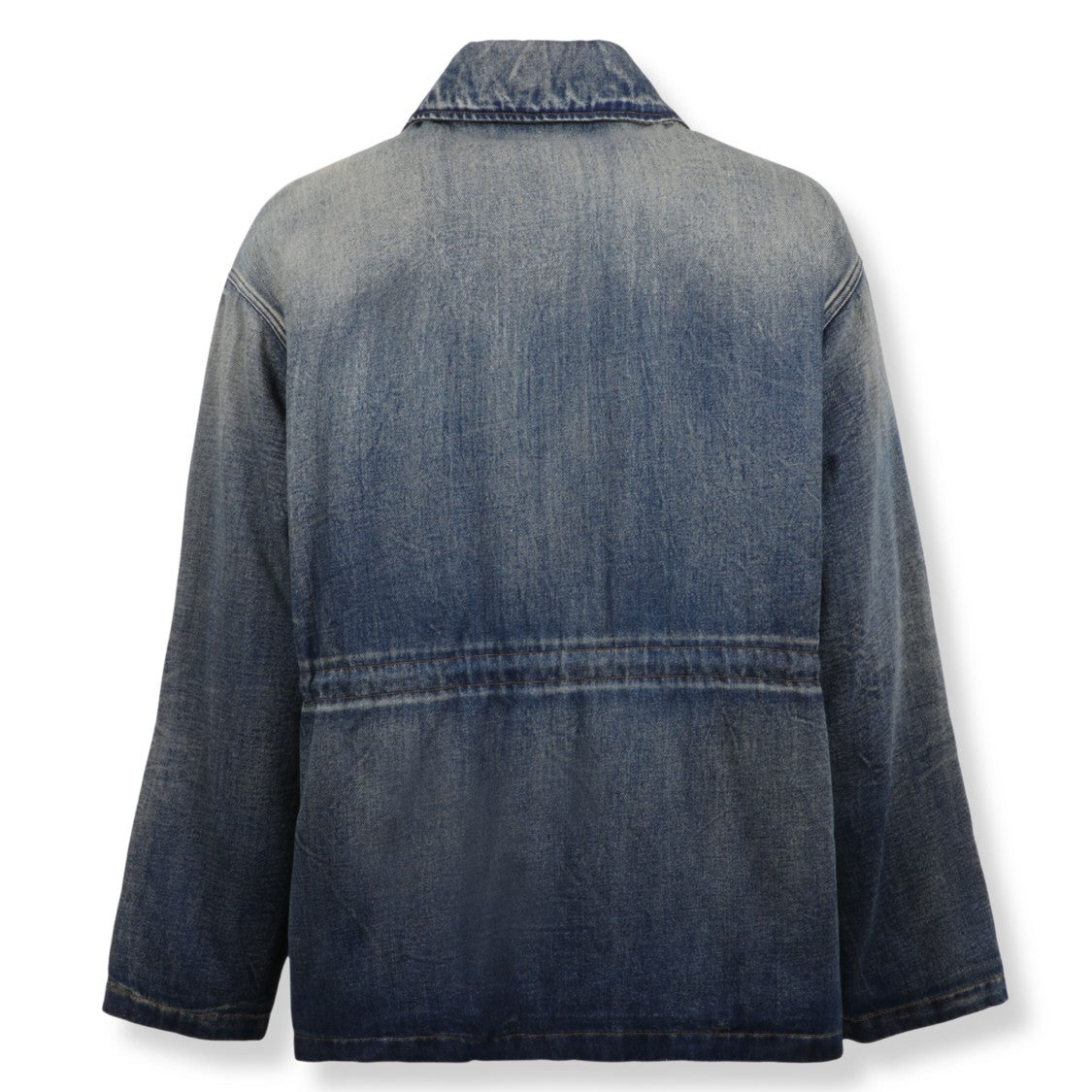 Mm6 By Maison Margiela Faded Denim Jacket