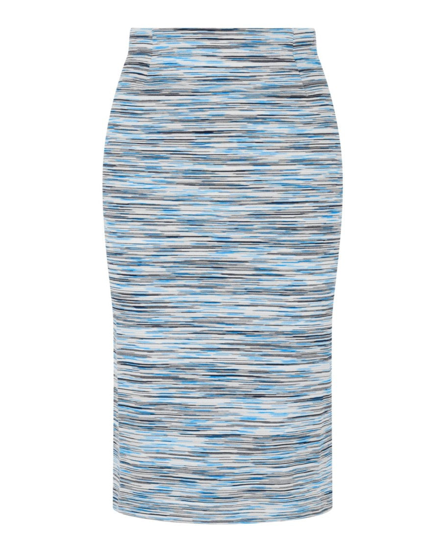 M Missoni Striped Print Pencil Skirt
