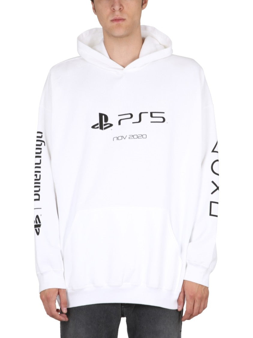 Balenciaga Sweatshirt With "Ps5" Logo