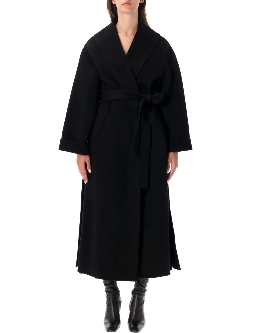 By Malene Birger Classic Structured Long Coat With Timeless Appeal