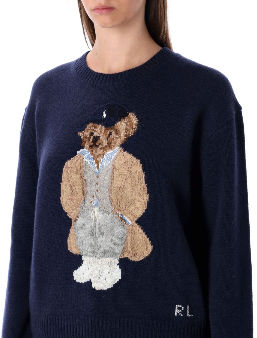Polo Ralph Lauren Polo Bear Intarsia Knit Sweater